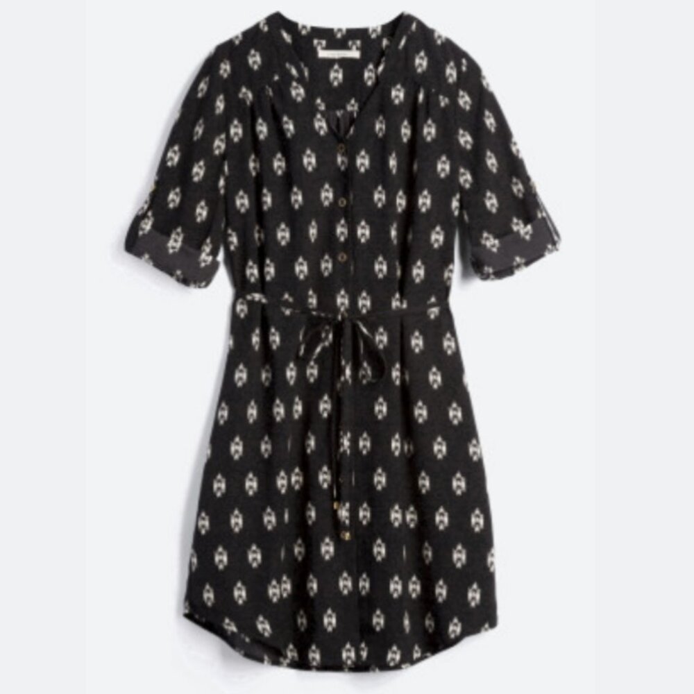 41 Hawthorn Cristen Shirt Dress, Size M, Black